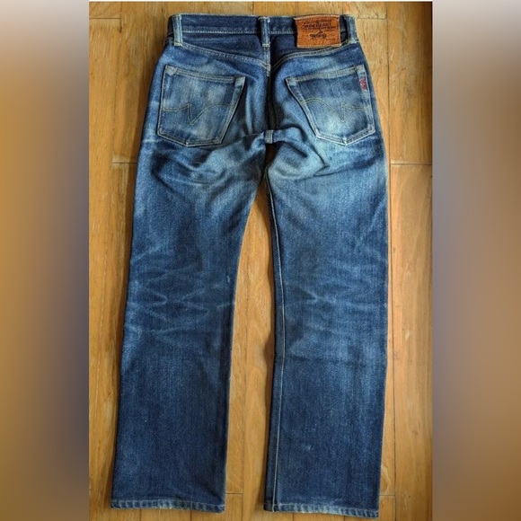 *Cannot Find since move 😭* IRON HEART Jeans Selvedge DENIM JAPAN W:28 Inseam:28 - Picture 3 of 7